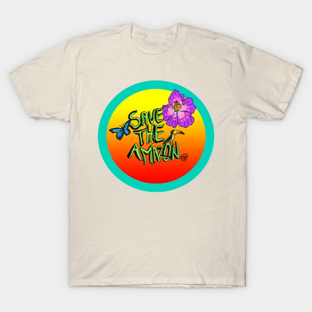 Save the Amazon T-Shirt by charleyllama